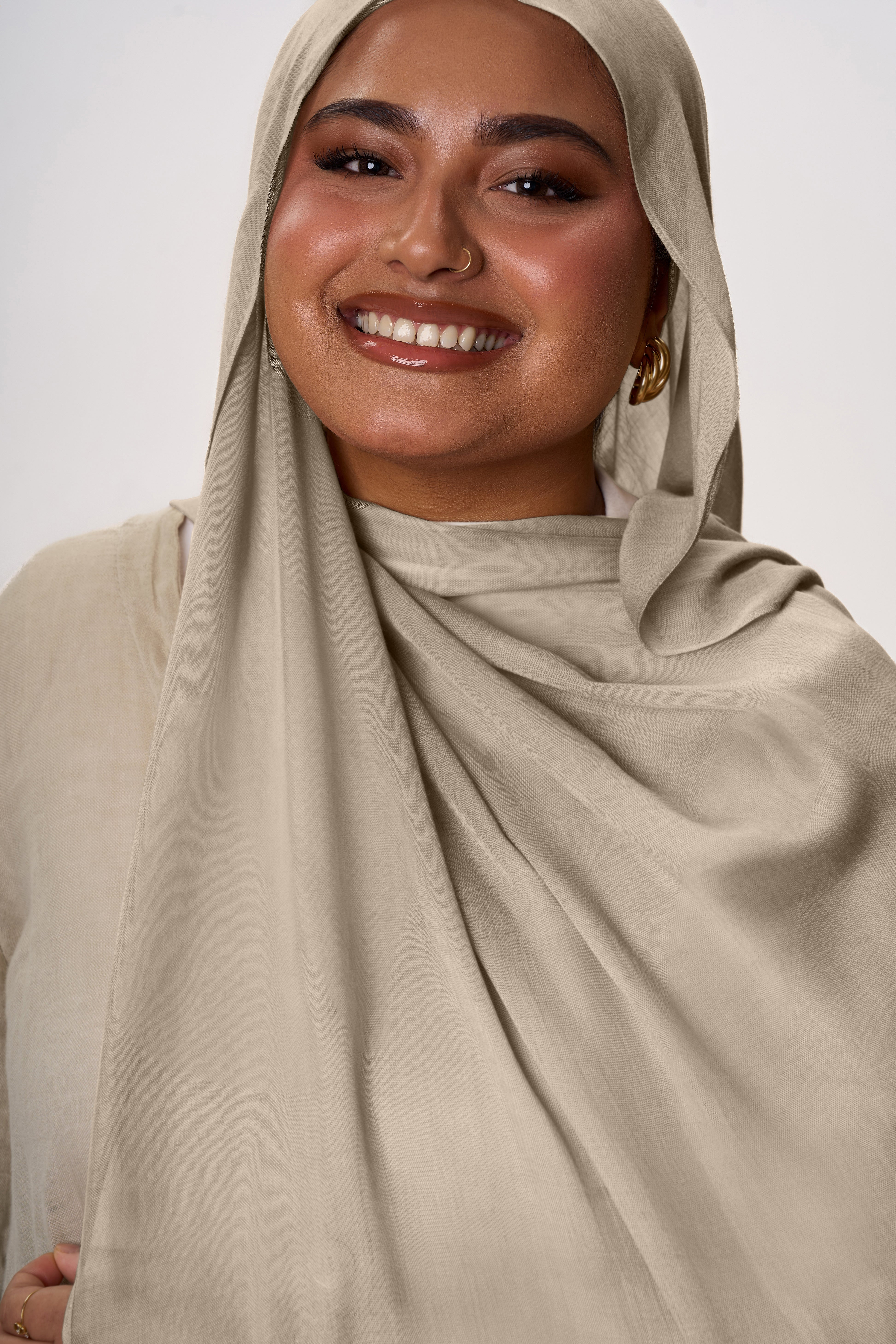 Lite Modal Hijab - Sand