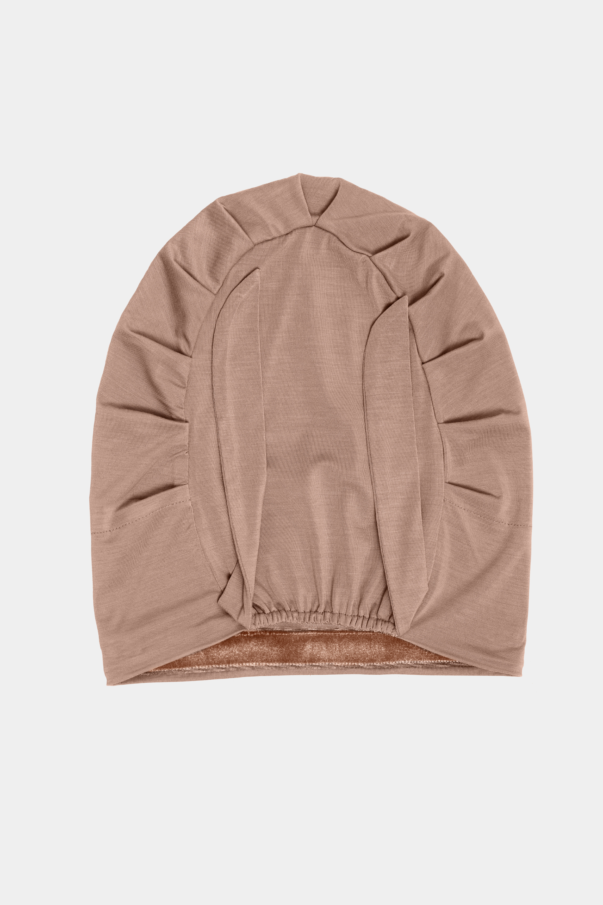 Silk Lined Underscarf - Almond Butter