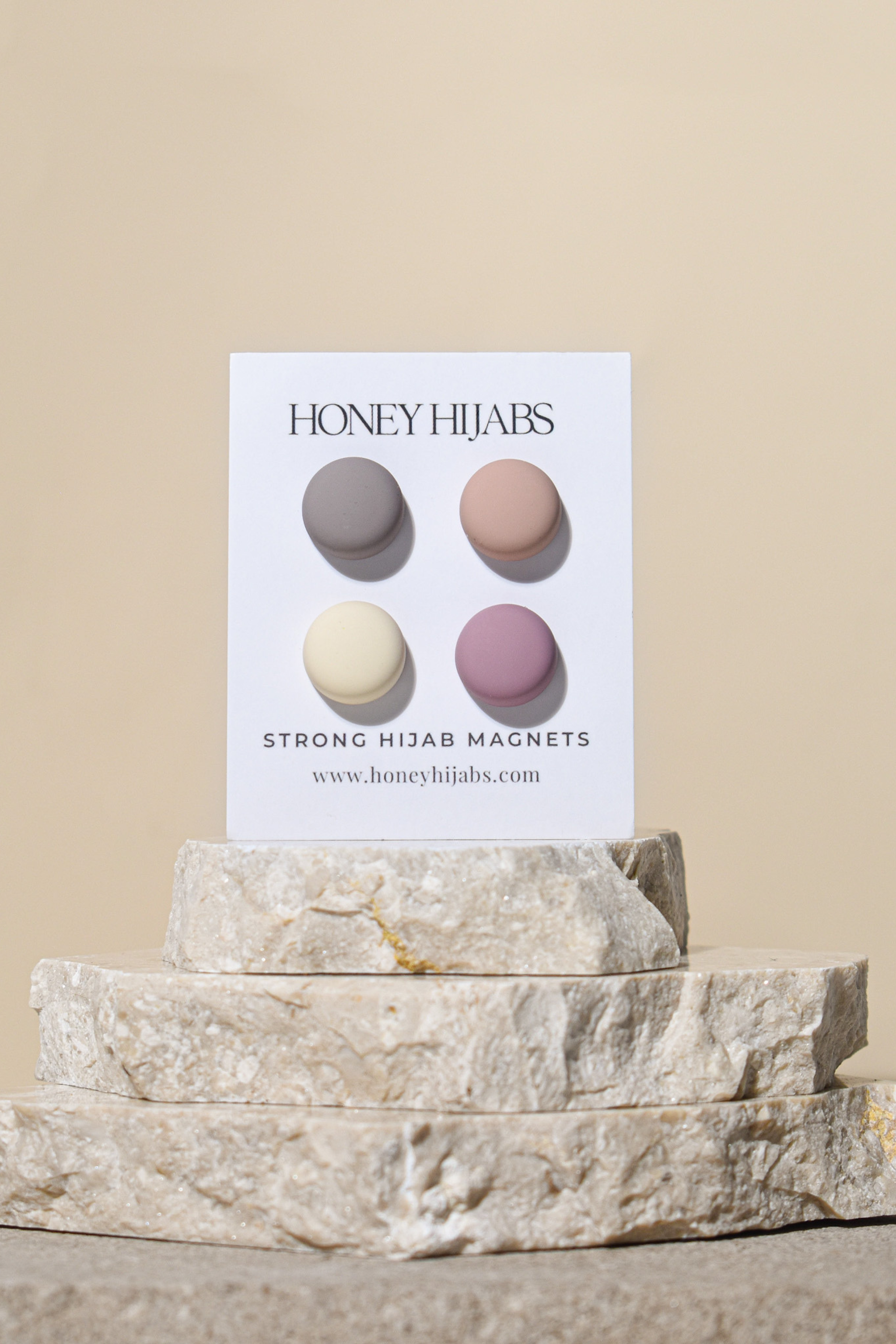 Pastel Matte Hijab Magnet Set