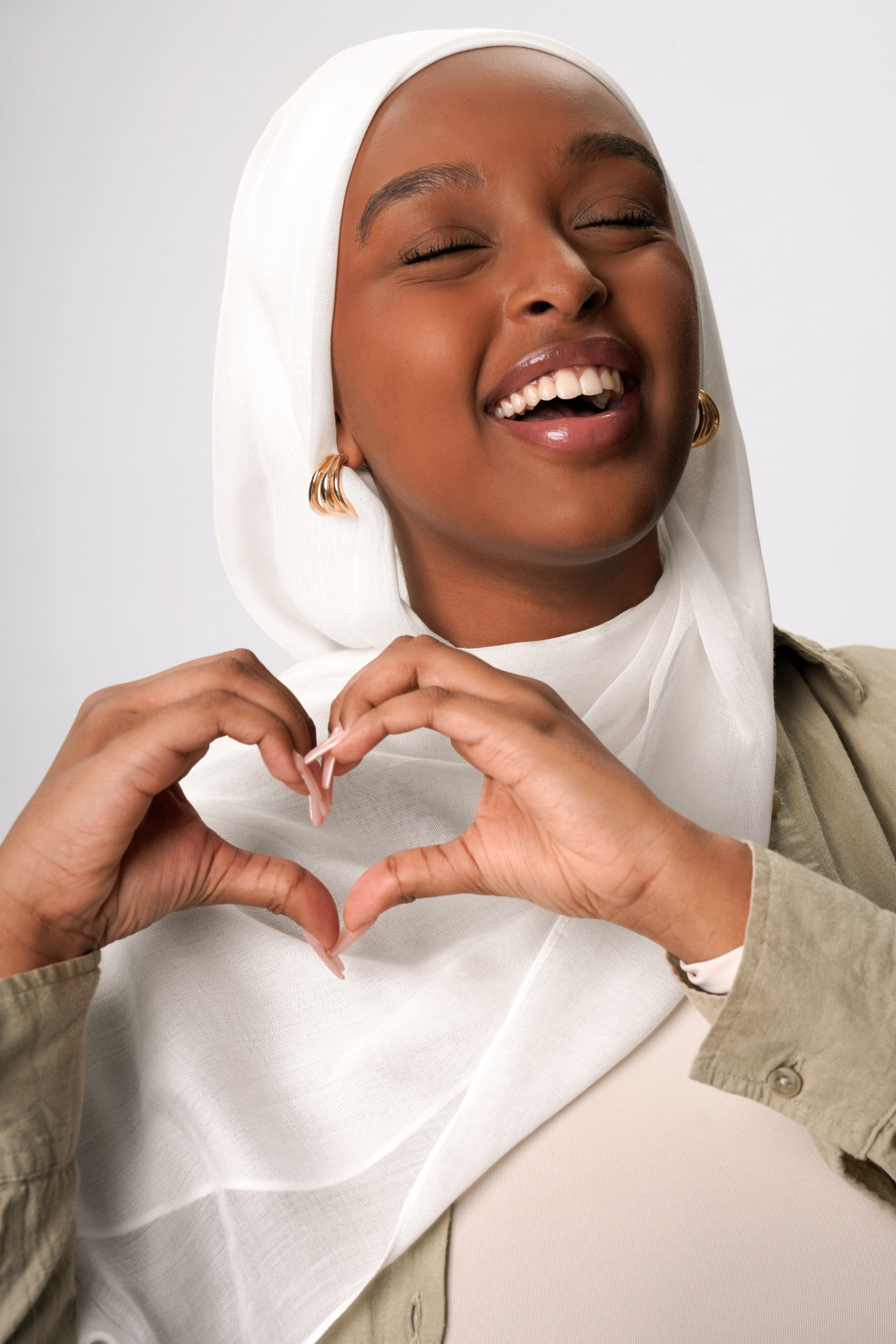 Lite Modal Hijab - Vanilla Ice