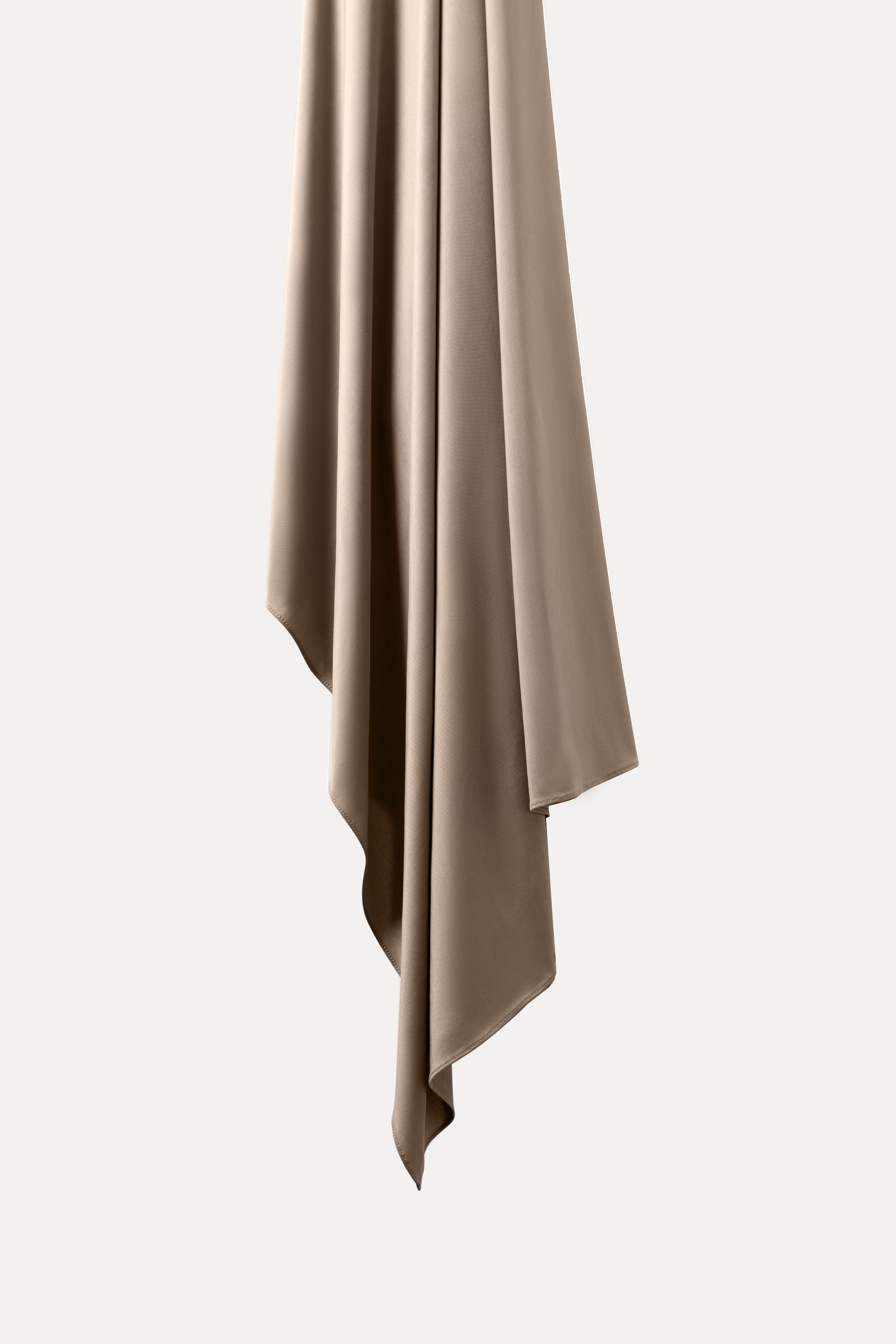 Glossy Jersey Hijab- Oat Milk - Honey Hijabs, - Luxury Haute Hijabs, Honey Hijabs - Honey Hijabs