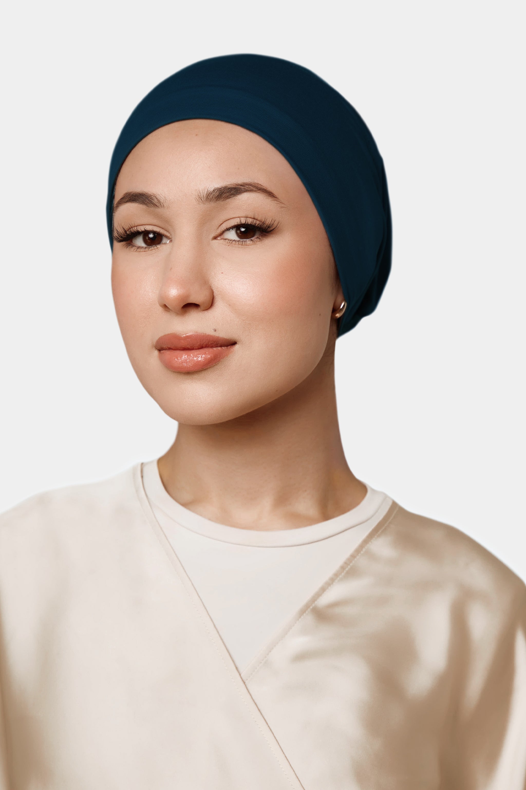 Non-Slip Underscarf - Wavy Navy