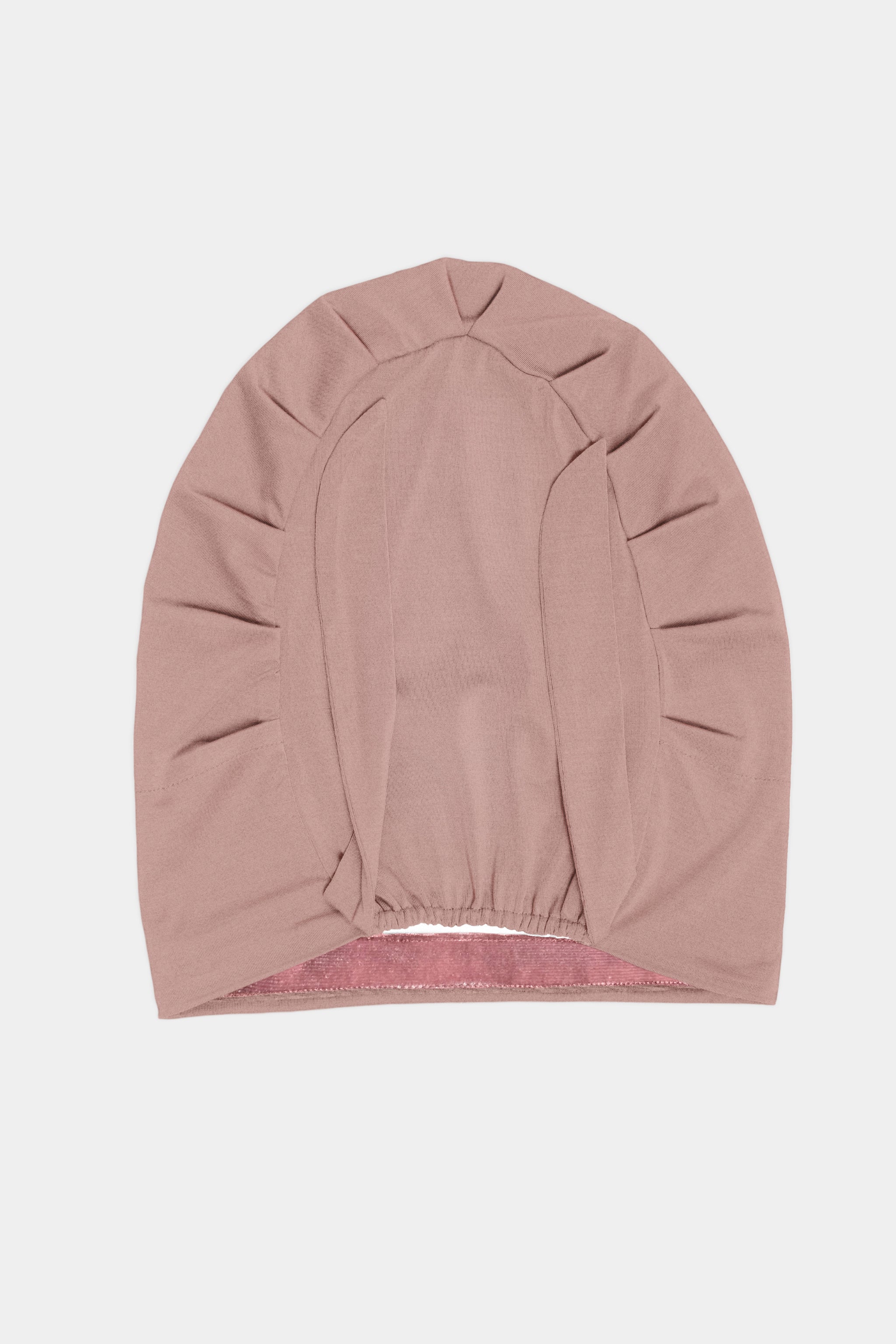 Silk-Lined Non-Slip Underscarf - Pink Haze