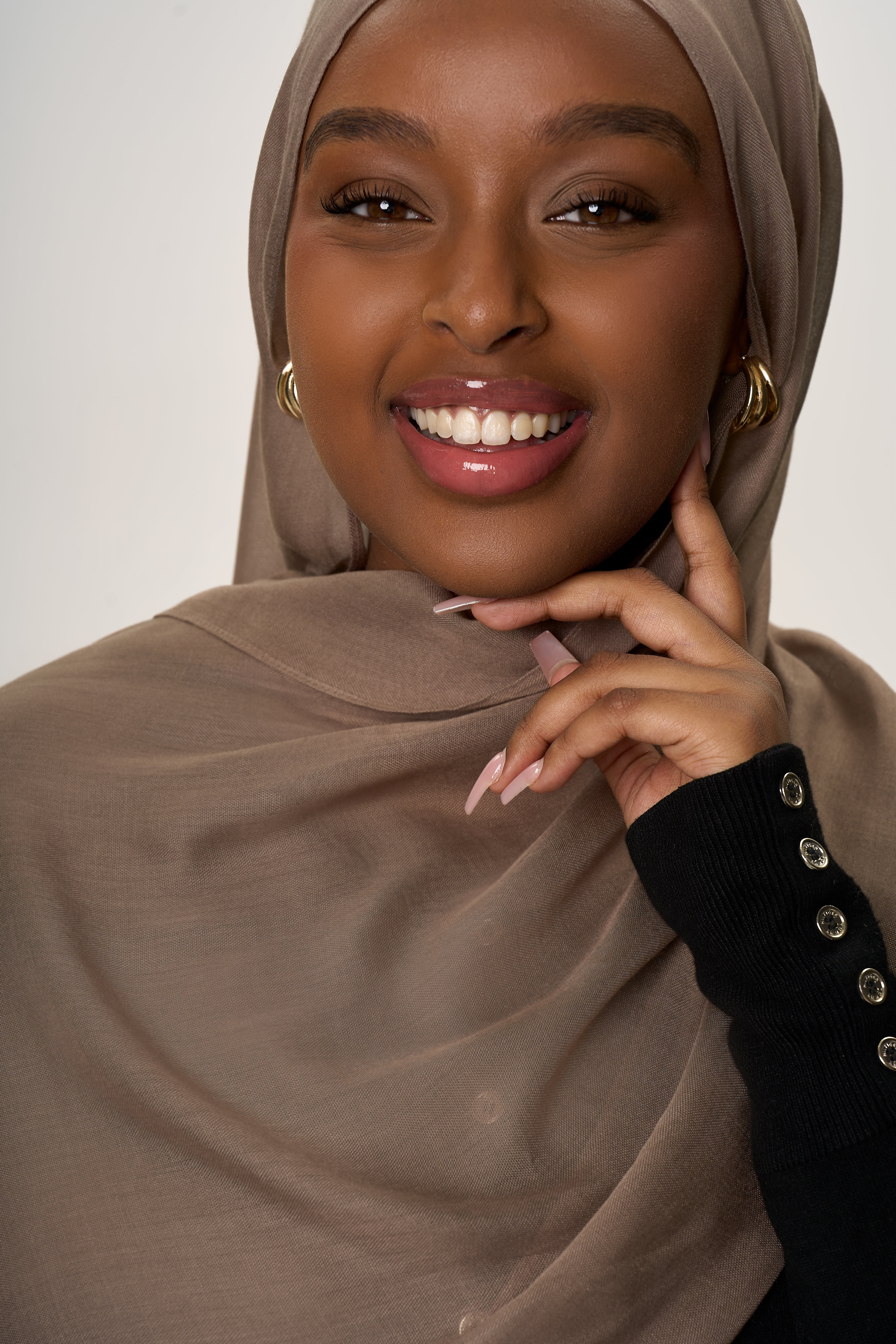 Lite Modal Hijab - Nutmeg