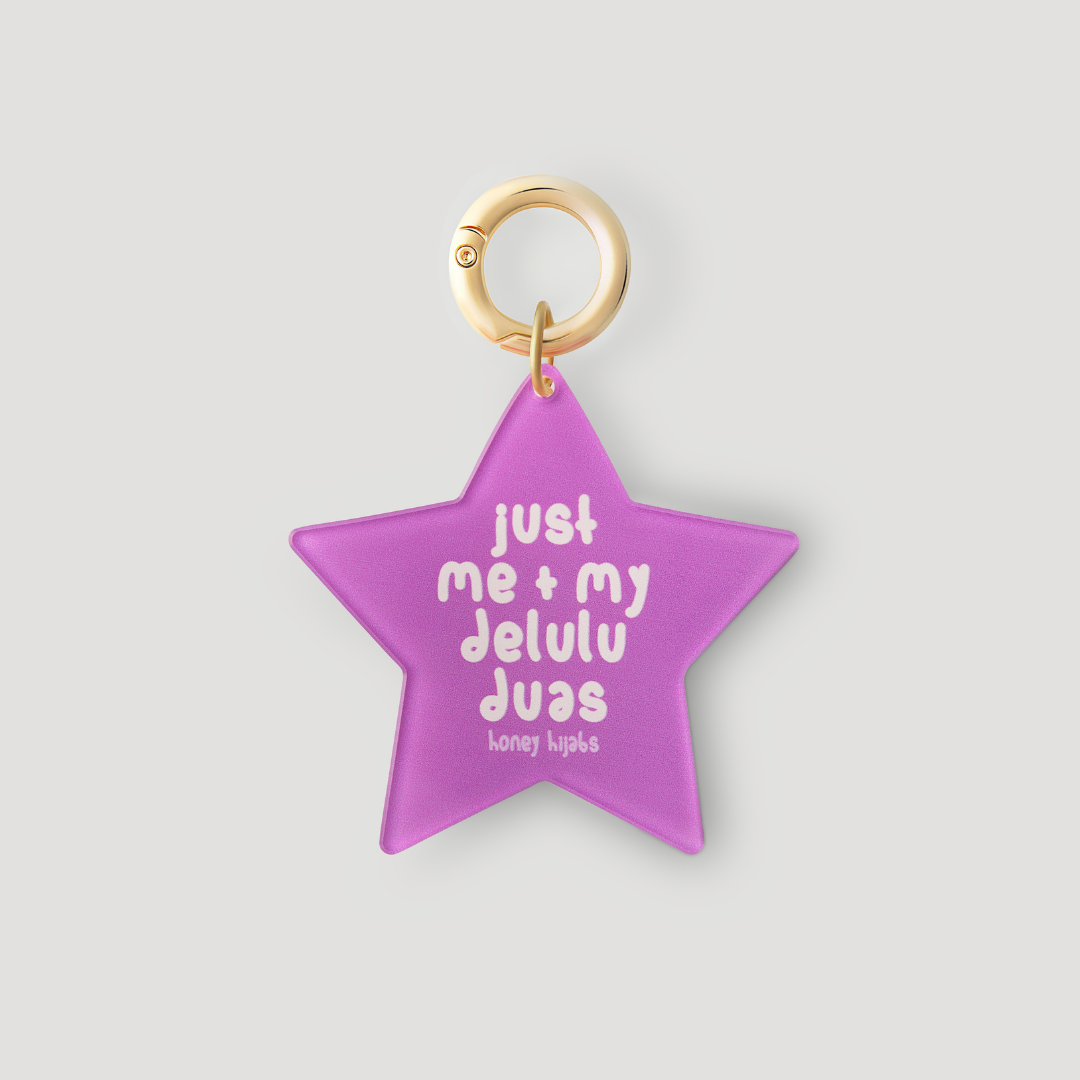 Acrylic Bag Charm – Random - Honey Hijabs, - Luxury Haute Hijabs, Honey Hijabs - Honey Hijabs