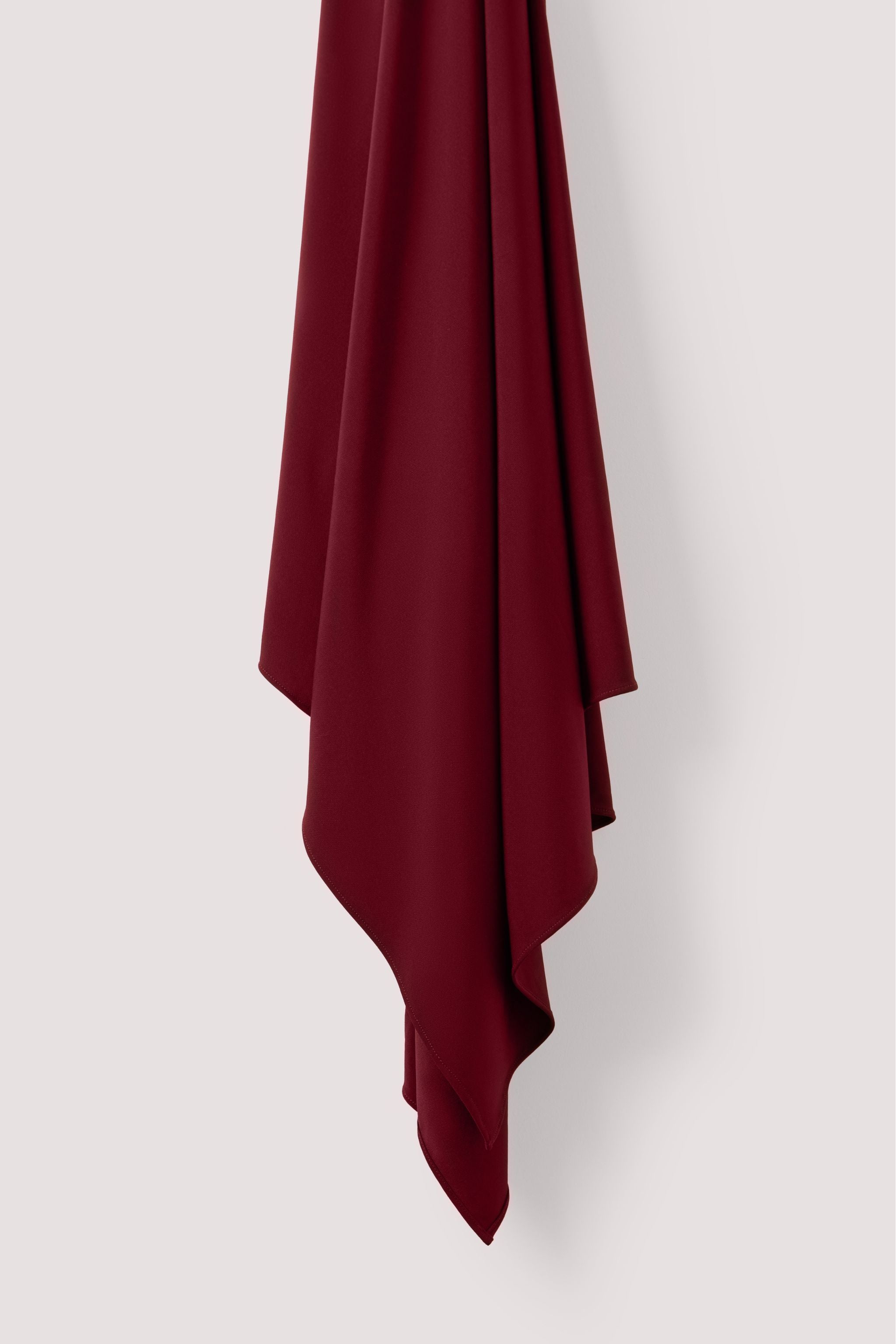 Fluid Jersey Hijab- Dark Cherry - Honey Hijabs, - Luxury Haute Hijabs, Honey Hijabs - Honey Hijabs