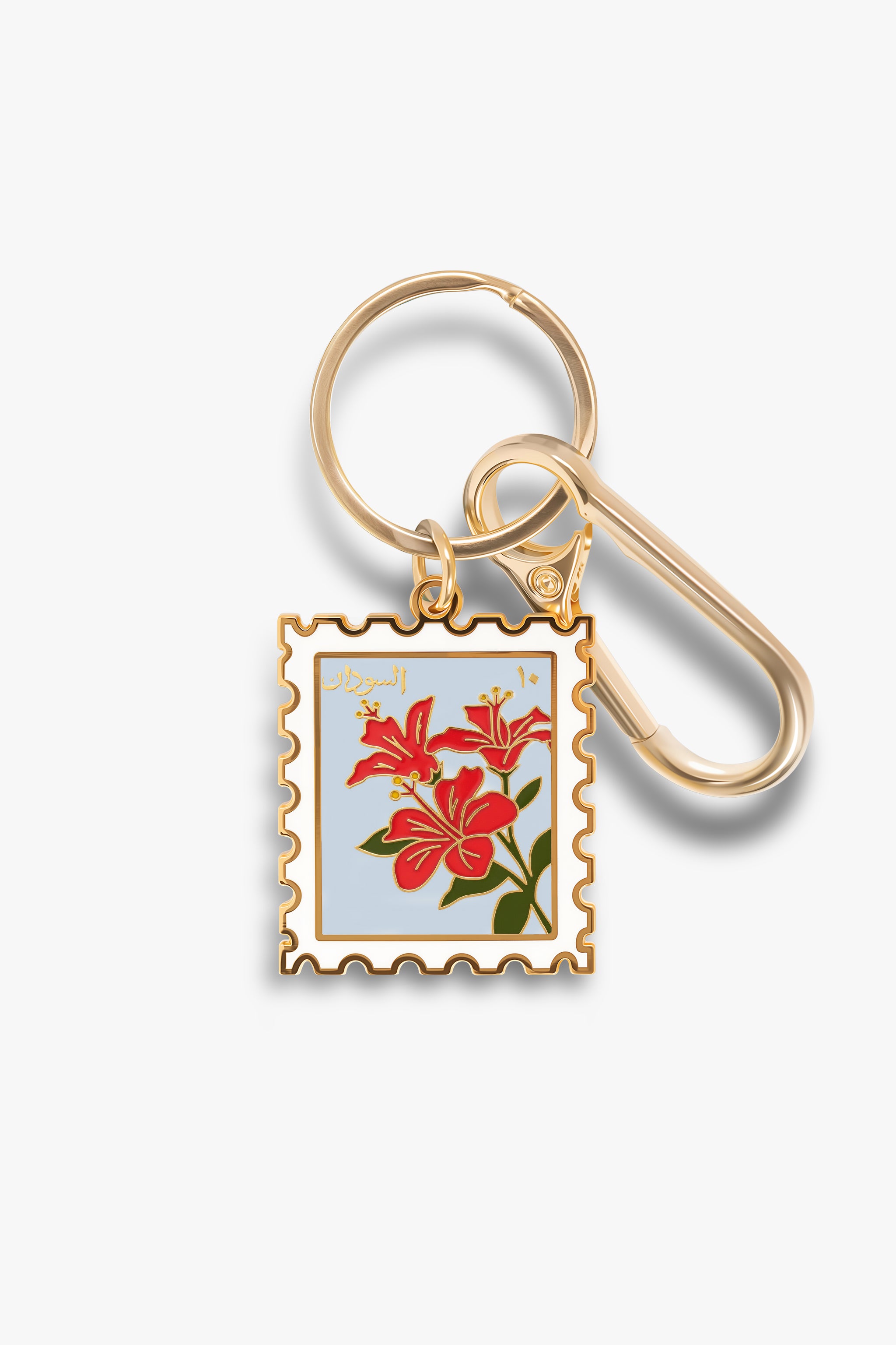 Flowers From Home Bag Charm – Sudan - Honey Hijabs, - Luxury Haute Hijabs, Honey Hijabs - Honey Hijabs