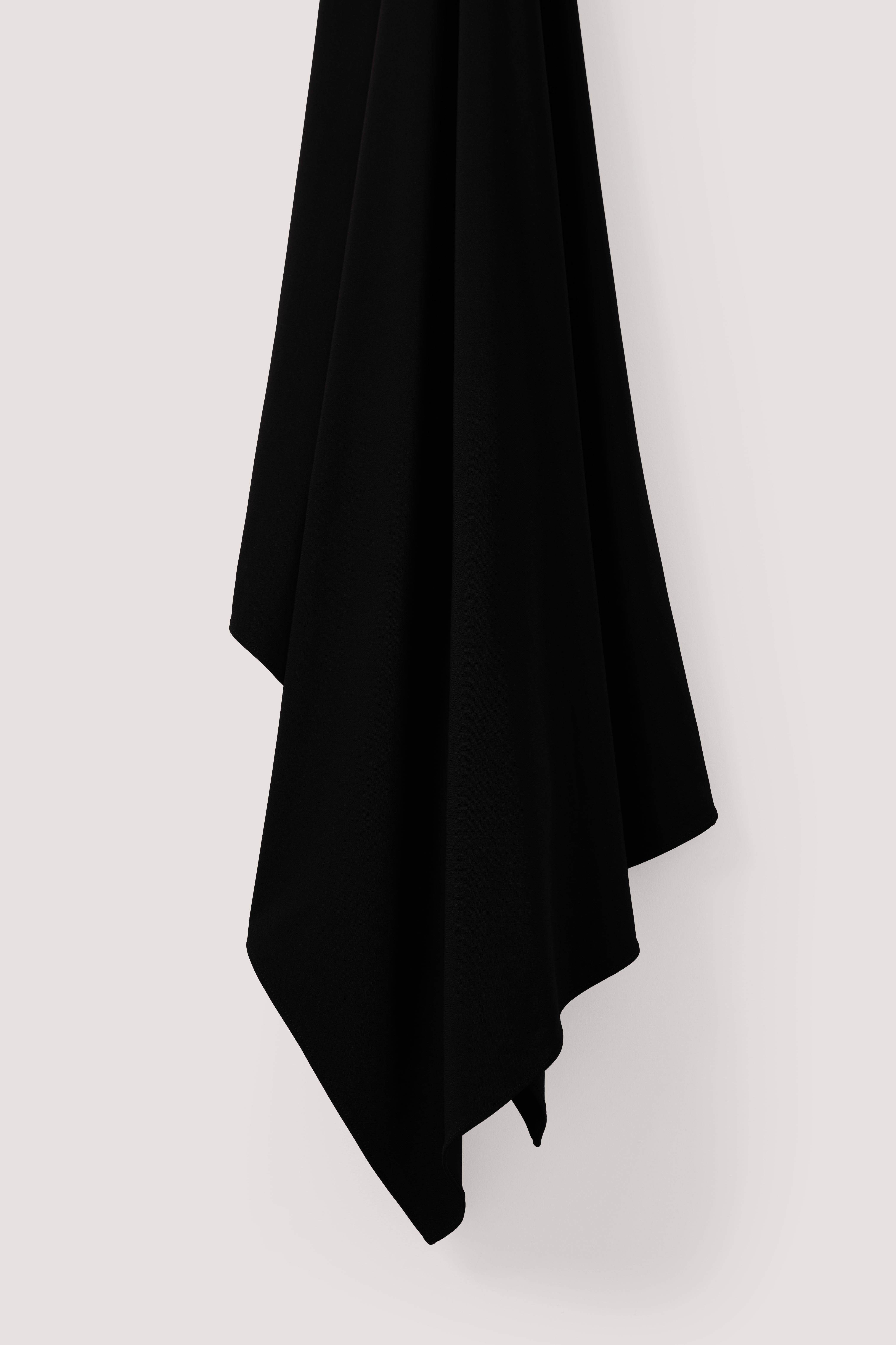 Fluid Jersey Hijab- Black - Honey Hijabs, - Luxury Haute Hijabs, Honey Hijabs - Honey Hijabs
