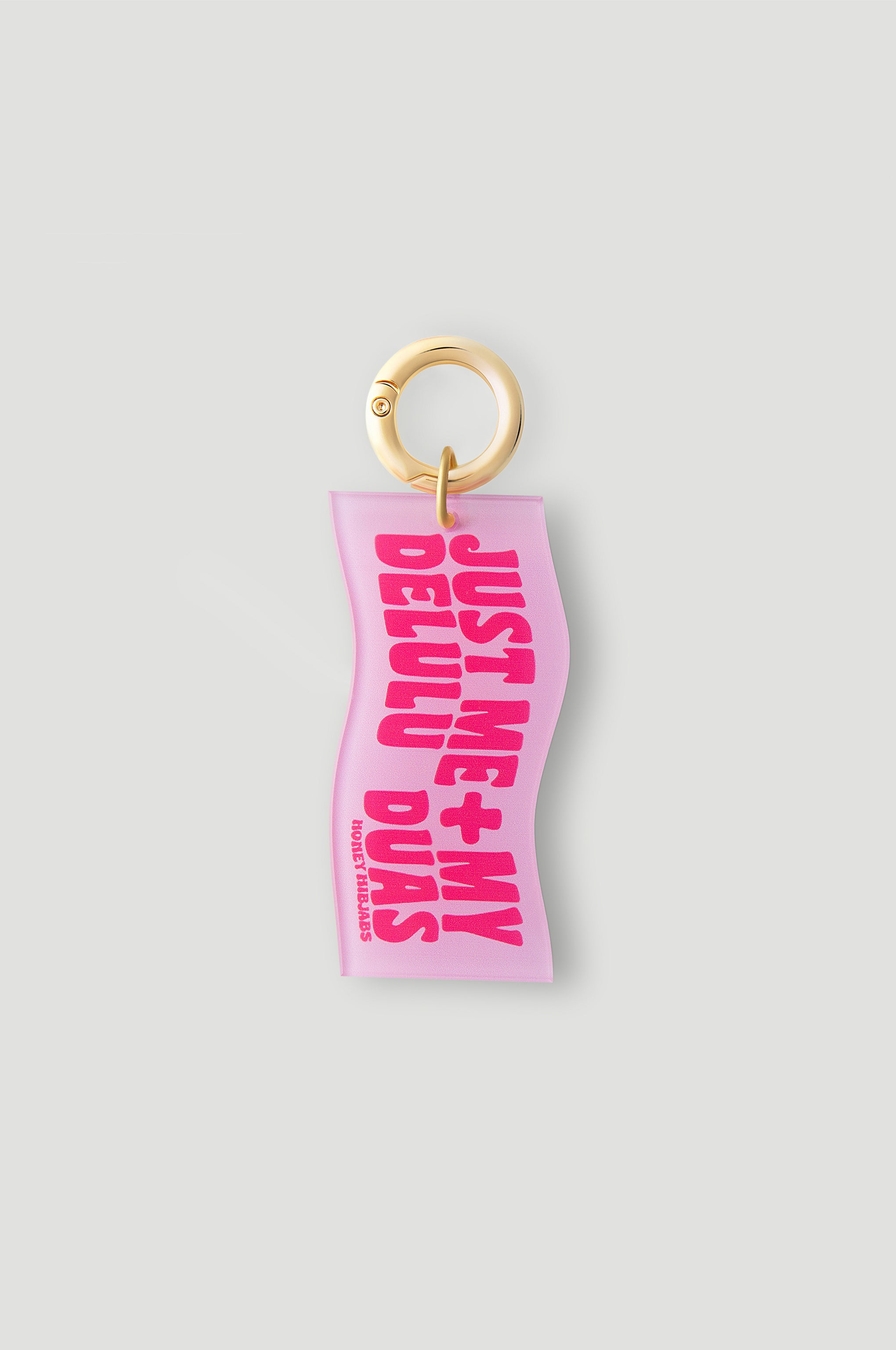 Acrylic Keychain – Just Me + My Delulu Duas