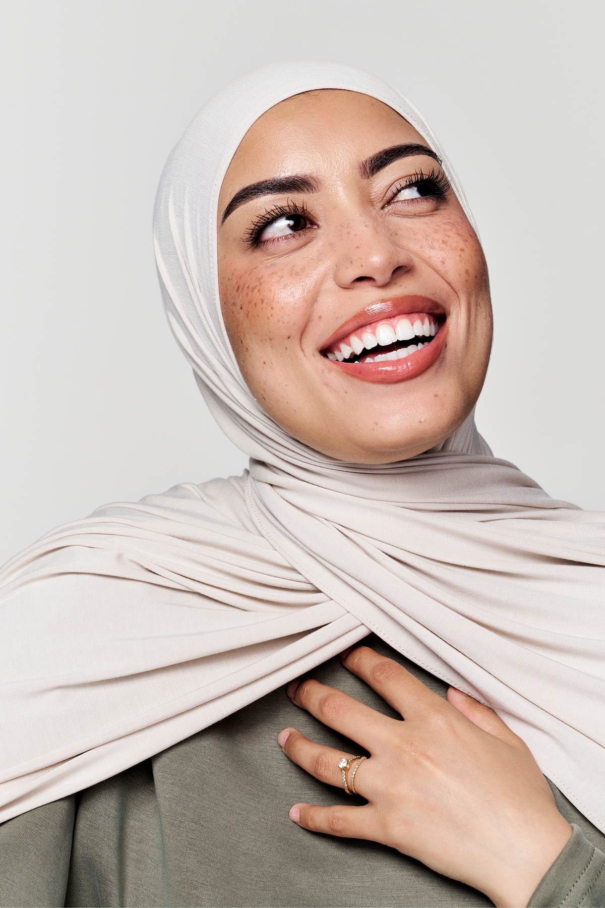 Bamboo Jersey Hijab- Banana Milk