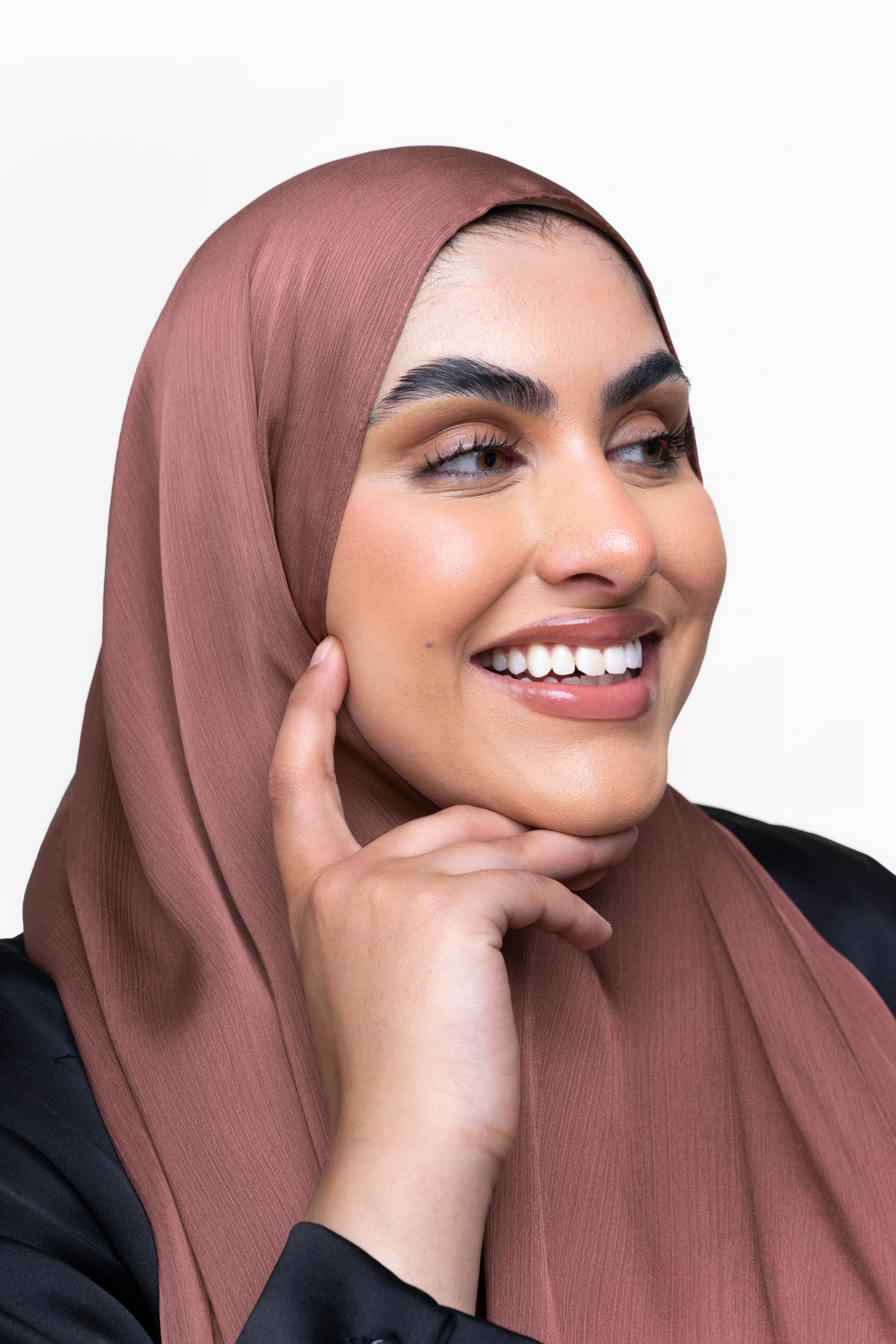 Textured Satin Hijab - Captivate