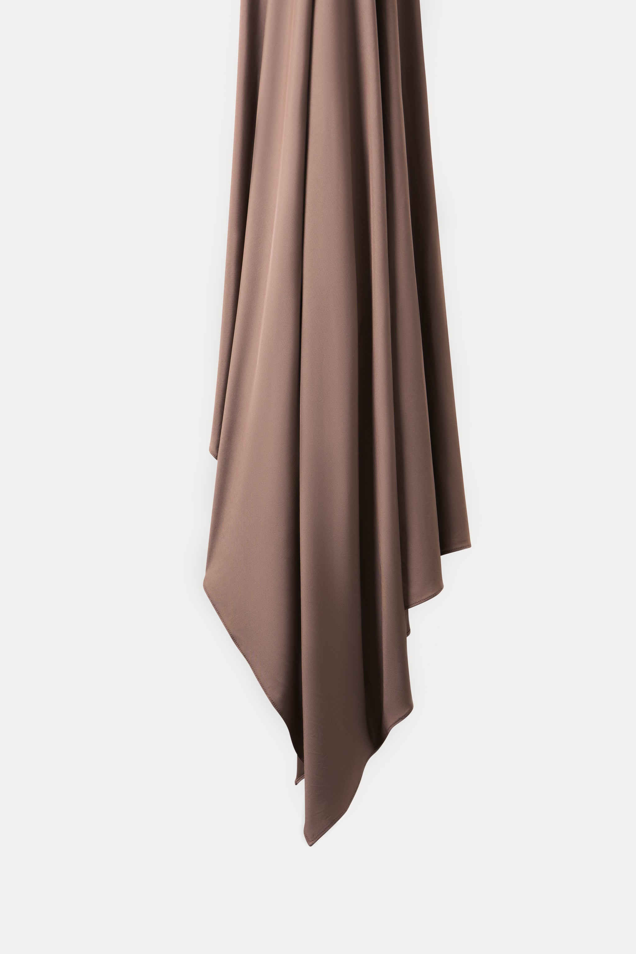 Glossy Jersey Hijab- Mushroom Truffle - Honey Hijabs,   - Luxury Haute Hijabs, Honey Hijabs - Honey Hijabs 