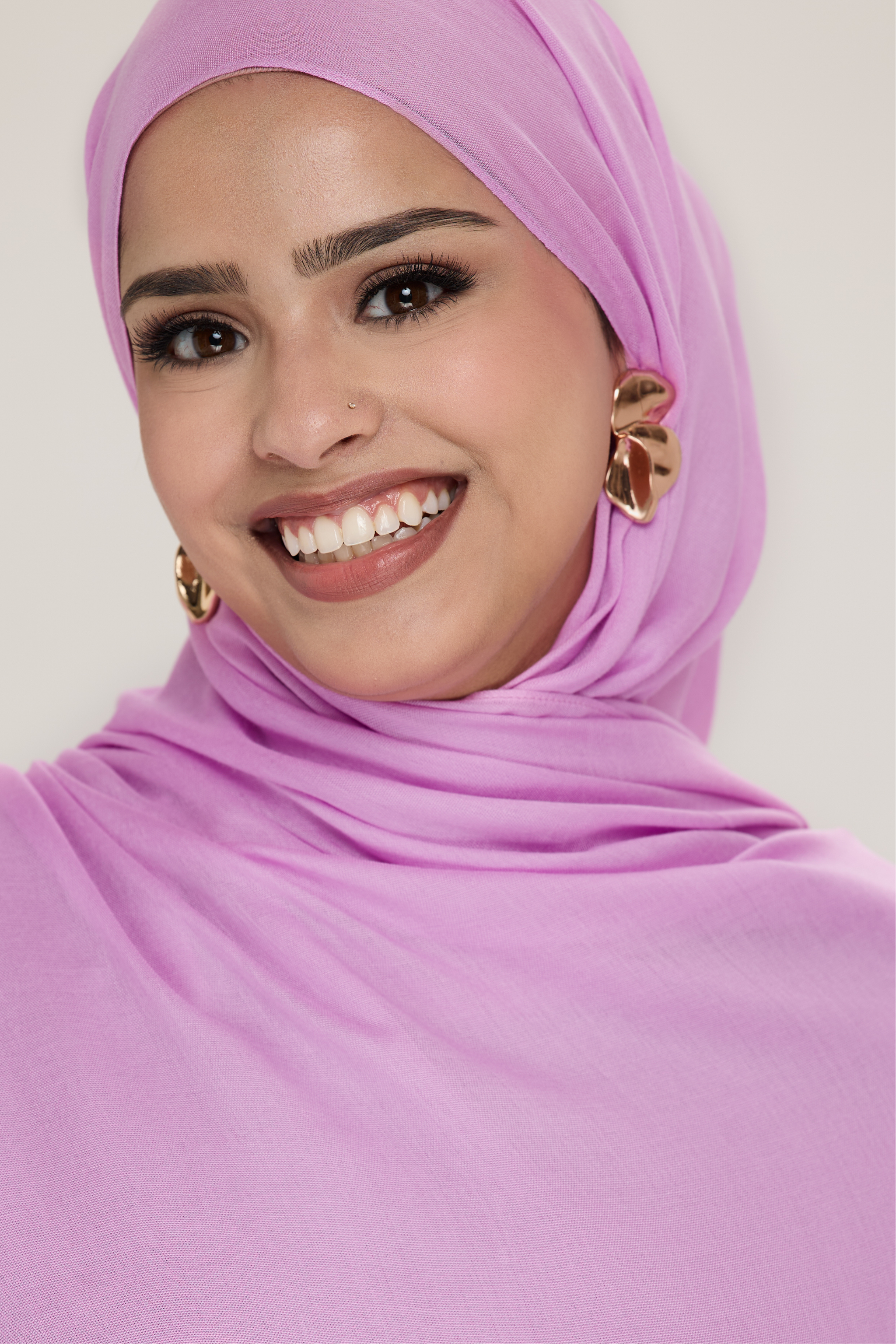 Lite Modal Hijab - Orchid Bloom