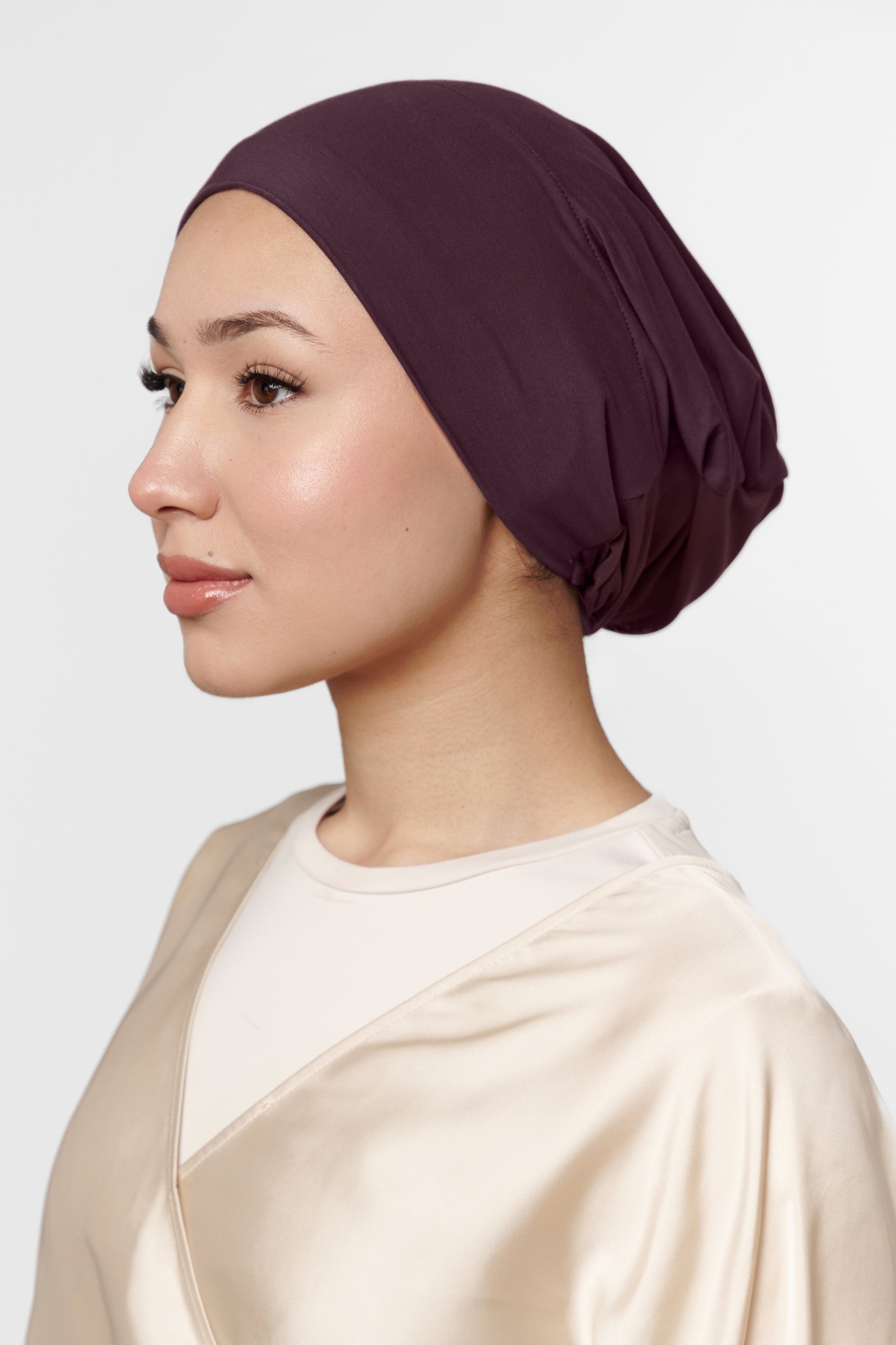 Non-Slip Underscarf - Mulberry