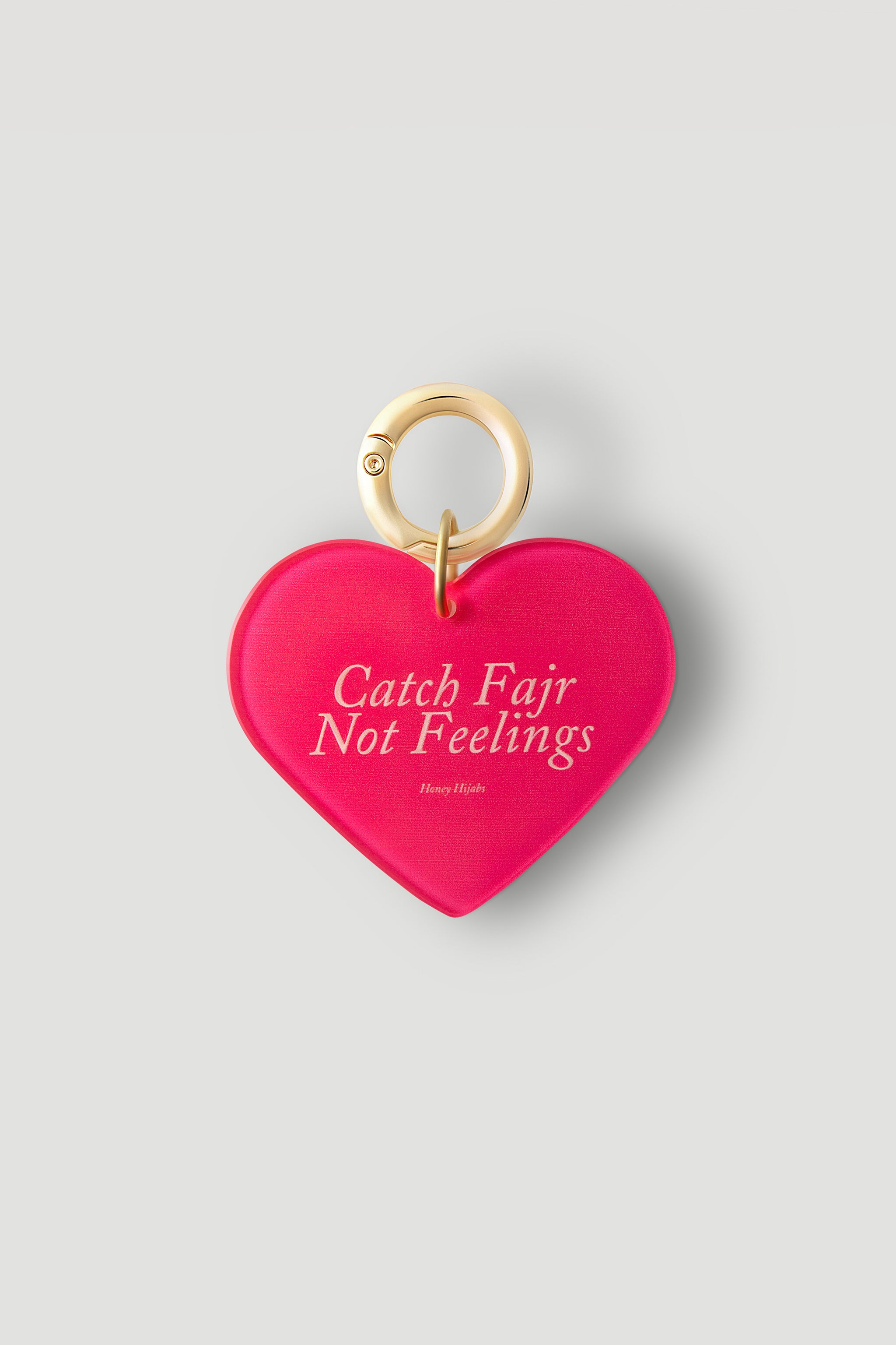 Acrylic Keychain – Catch Fajr Not Feelings