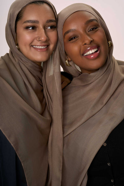 Lite Modal Hijab - Nutmeg