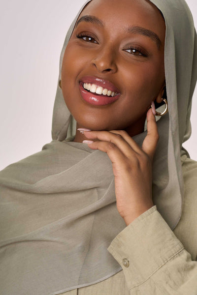 Lite Modal Hijab - Sage