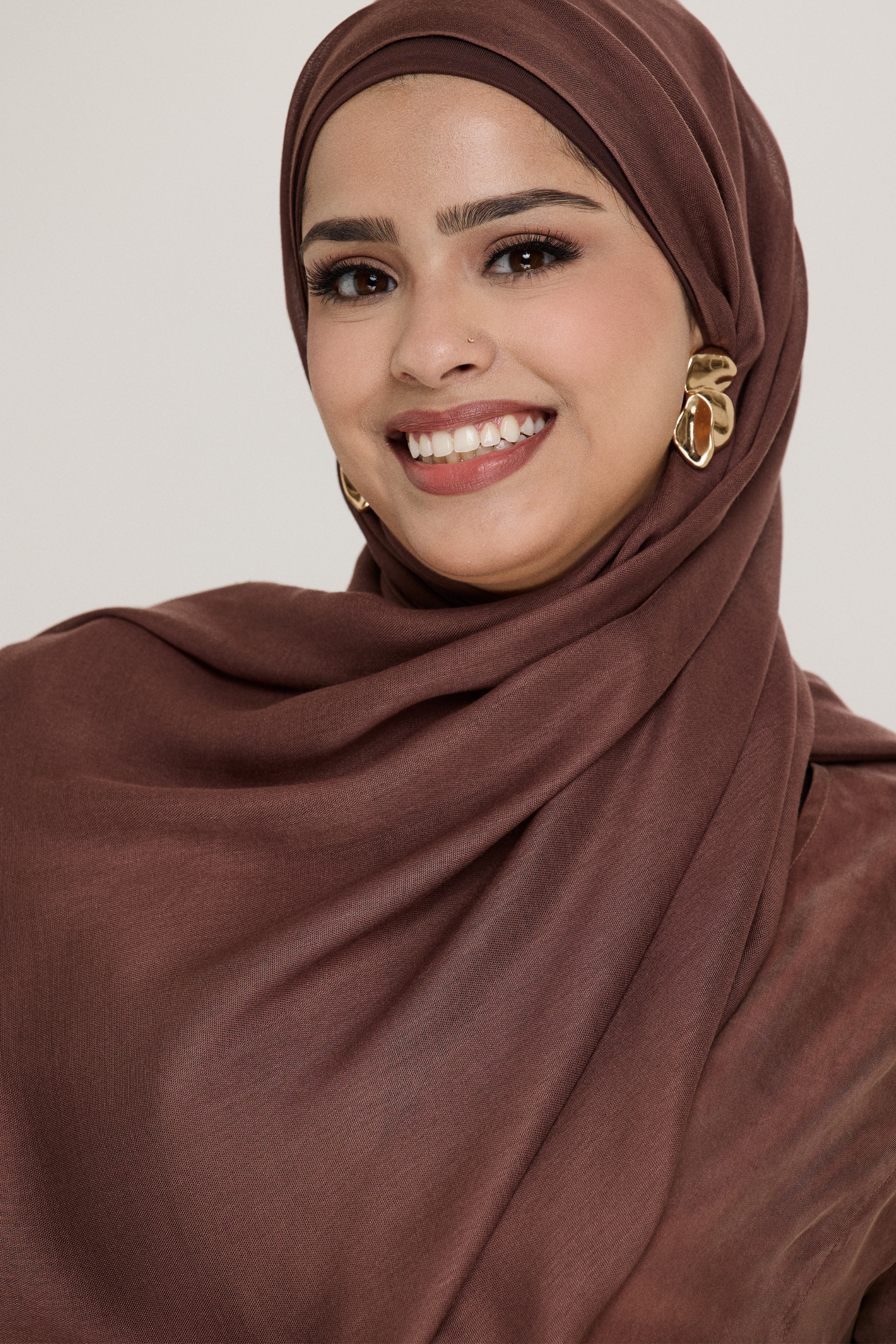 Lite Modal Hijab - Qahwa Brown