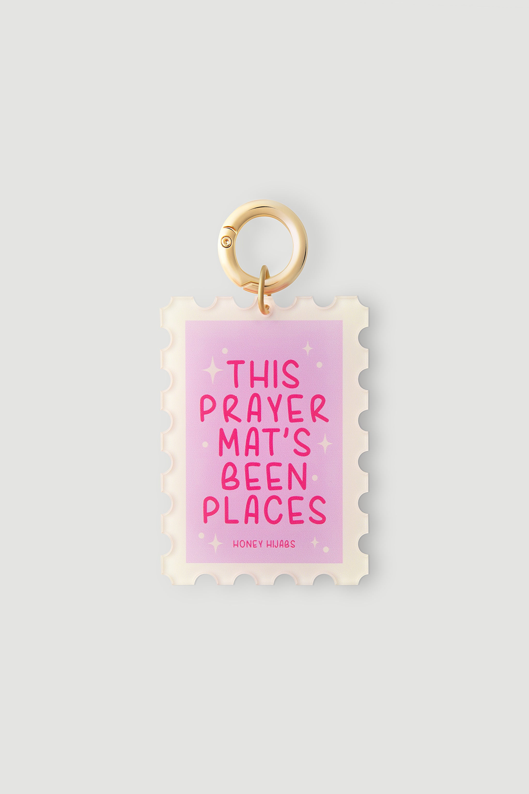 Acrylic Keychain – This Prayer Mat's Been Places