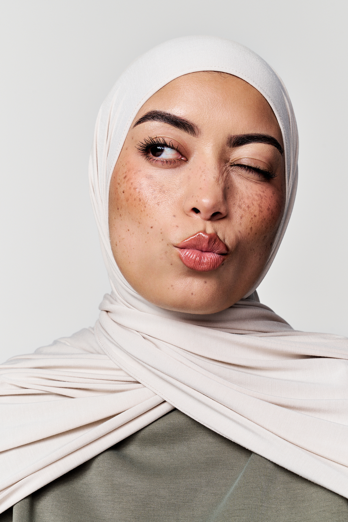 Bamboo Jersey Hijab- Banana Milk