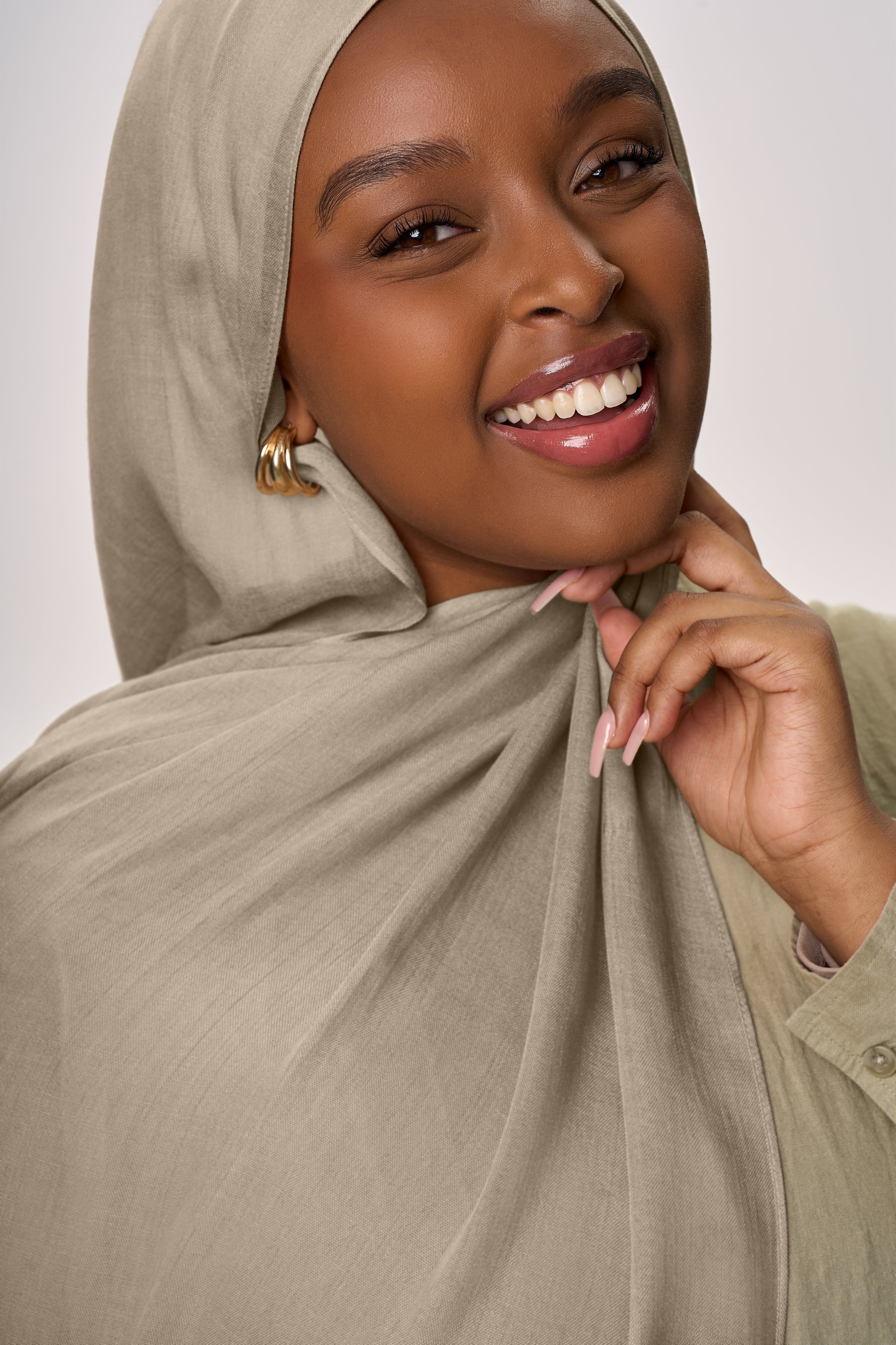 Lite Modal Hijab - Sand