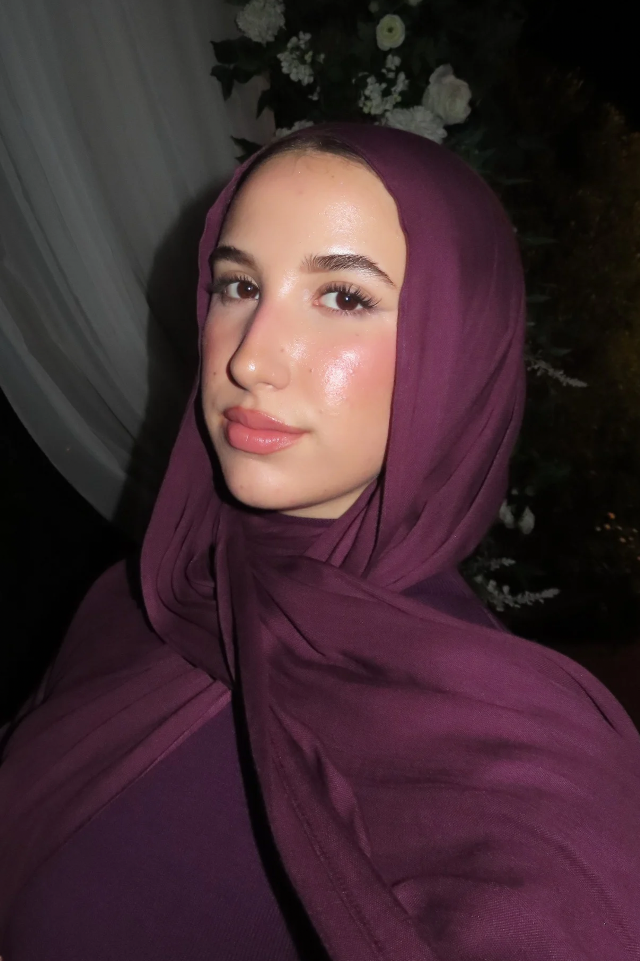Lite Modal Hijab - Mulberry