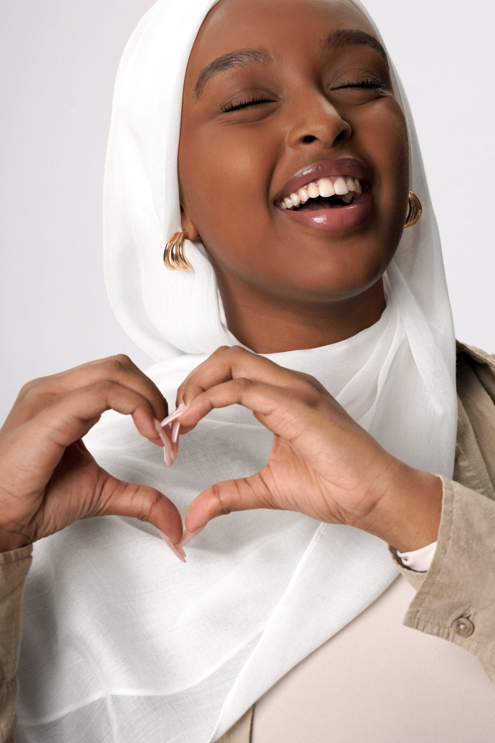 Lite Modal Hijab - Vanilla Ice