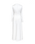 Maya Satin Maxi Dress - White