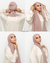 Instant Chiffon Hijab - Pinky Brown - Honey Hijabs,   - Luxury Haute Hijabs, Honey Hijabs - Honey Hijabs