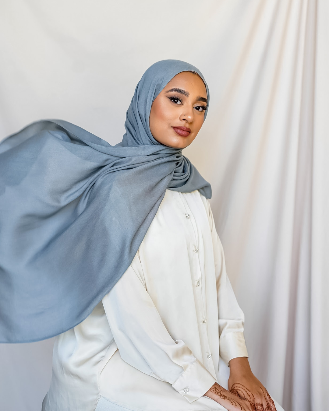 Soft Modal Hijab - Waves