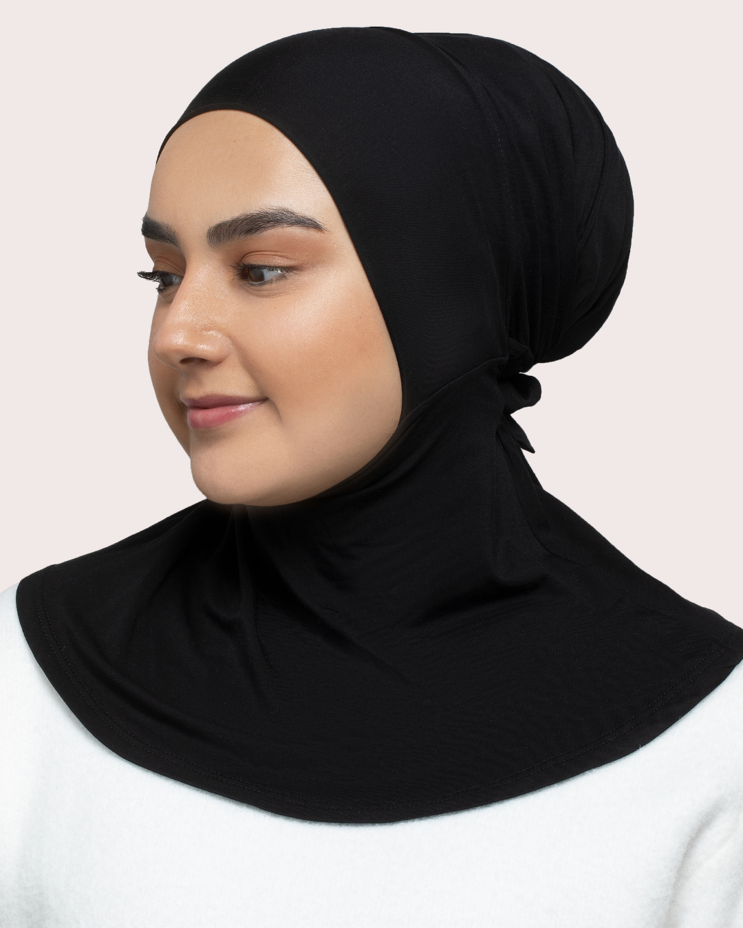 Full Coverage Underscarf - Black - Honey Hijabs,   - Luxury Haute Hijabs, Honey Hijabs - Honey Hijabs