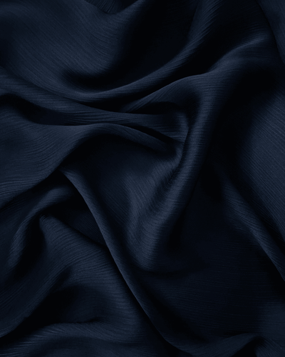 satin luxe hijab navy